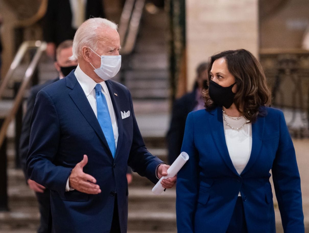 Biden and Harris discuss immigration